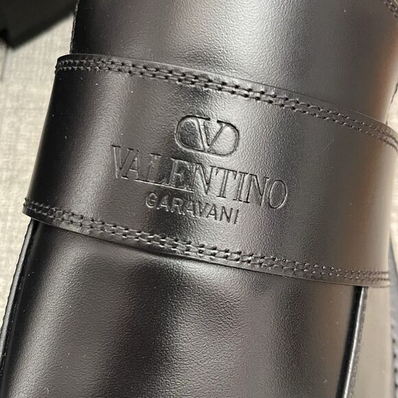 VALENTINO GARAVANI Men's Rockstud Loafers Black 9.5 US / 42.5 EU NEW Business - Picture 3 of 15